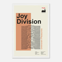 Load image into Gallery viewer, Joy Division - Unknown Pleasures - Framed Poster - Bondi Records