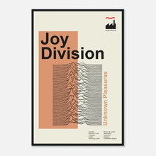 Load image into Gallery viewer, Joy Division - Unknown Pleasures - Framed Poster - Bondi Records