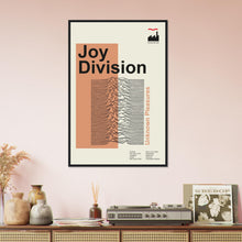 Load image into Gallery viewer, Joy Division - Unknown Pleasures - Framed Poster - Bondi Records