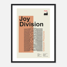 Load image into Gallery viewer, Joy Division - Unknown Pleasures - Framed Poster - Bondi Records