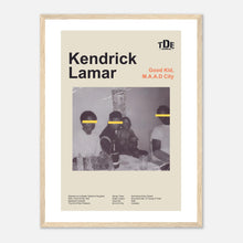Load image into Gallery viewer, Kendrick Lamar - Good Kid, M.A.A.D City - Framed Poster - Bondi Records
