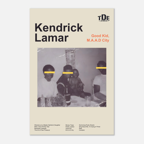 Kendrick Lamar - Good Kid, M.A.A.D City - Poster - Bondi Records