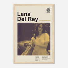 Load image into Gallery viewer, Lana Del Rey - Ultraviolence - Framed Poster - Bondi Records