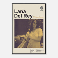 Load image into Gallery viewer, Lana Del Rey - Ultraviolence - Framed Poster - Bondi Records