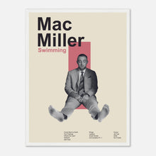 Load image into Gallery viewer, Mac Miller - Swimming - Framed Poster - Bondi Records