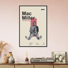 Load image into Gallery viewer, Mac Miller - Swimming - Framed Poster - Bondi Records