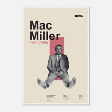 Load image into Gallery viewer, Mac Miller - Swimming - Framed Poster - Bondi Records