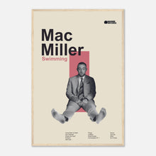 Load image into Gallery viewer, Mac Miller - Swimming - Framed Poster - Bondi Records