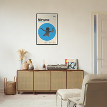 Load image into Gallery viewer, Nirvana - Nevermind - Framed Poster - Bondi Records