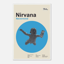 Load image into Gallery viewer, Nirvana - Nevermind - Framed Poster - Bondi Records