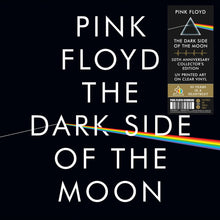Load image into Gallery viewer, Pink Floyd - The Dark Side Of The Moon - 50th Anniversary Printed Clear Vinyl LP Record - Bondi Records