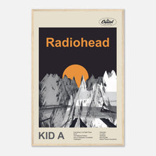 Load image into Gallery viewer, Radiohead - Kid A - Framed Poster - Bondi Records