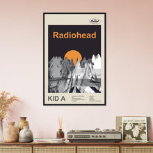 Load image into Gallery viewer, Radiohead - Kid A - Framed Poster - Bondi Records