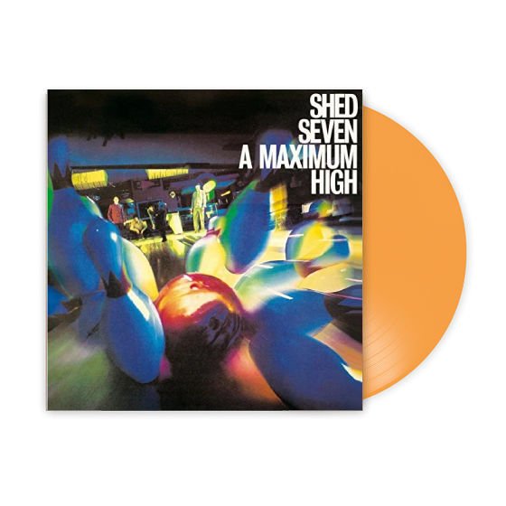 Shed Seven - A Maximum High - Orange Vinyl LP Record - Bondi Records