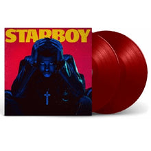 Load image into Gallery viewer, The Weeknd - Starboy - Translucent Red Vinyl LP Record - Bondi Records
