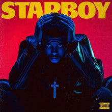 Load image into Gallery viewer, The Weeknd - Starboy - Translucent Red Vinyl LP Record - Bondi Records