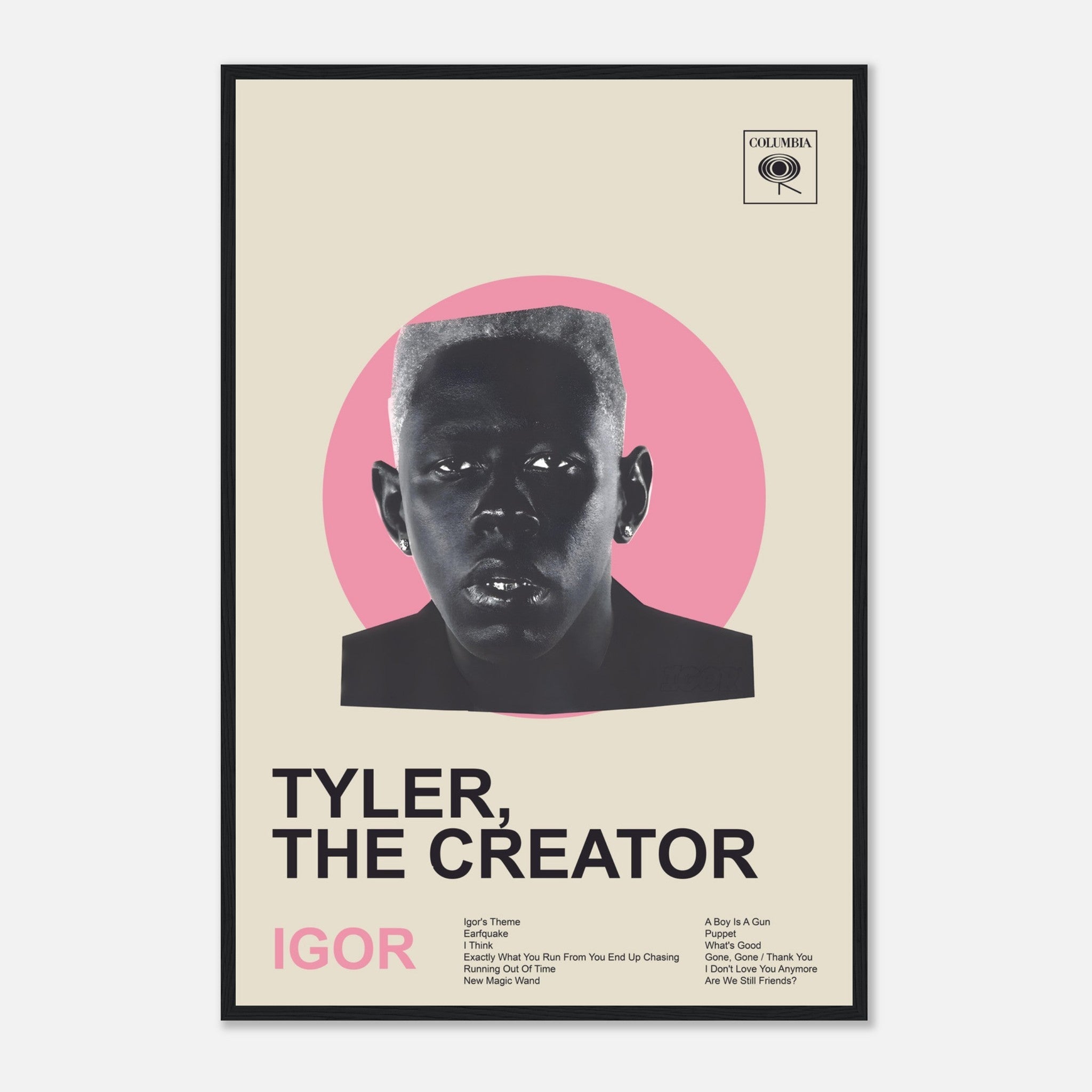 Tyler The Creator Igor Album Poster Print No Framed - Jolly Family