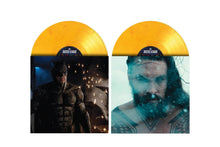 Load image into Gallery viewer, Various Artists - Justice League Soundtrack - Flaming Vinyl LP Record - Bondi Records