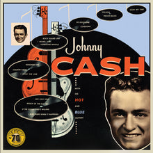 Load image into Gallery viewer, Johnny Cash - With His Hot And Blue Guitar - Blue Vinyl LP Record
