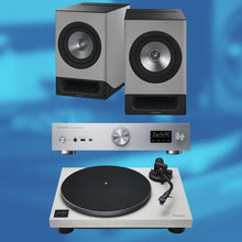 Load image into Gallery viewer, Technics SL-40CBT Turntable, SU-GX70 Amplifier &amp; SC-CX700 Speakers Bundle
