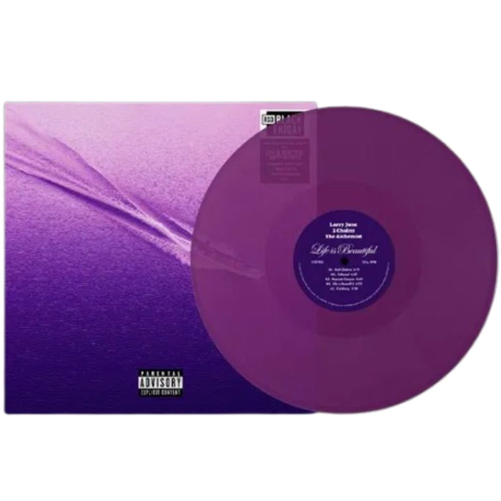 2 Chainz & The Alchemist Larry June - Life Is Beautiful - RSD Black Friday 2025 Translucent Purple Vinyl LP Record - Bondi Records
