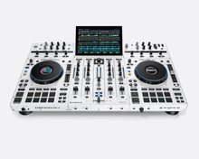 Load image into Gallery viewer, Denon DJ Prime 4+ Standalone 4-Deck DJ System w/ WiFi, Streaming &amp; 10" Screen (White)
