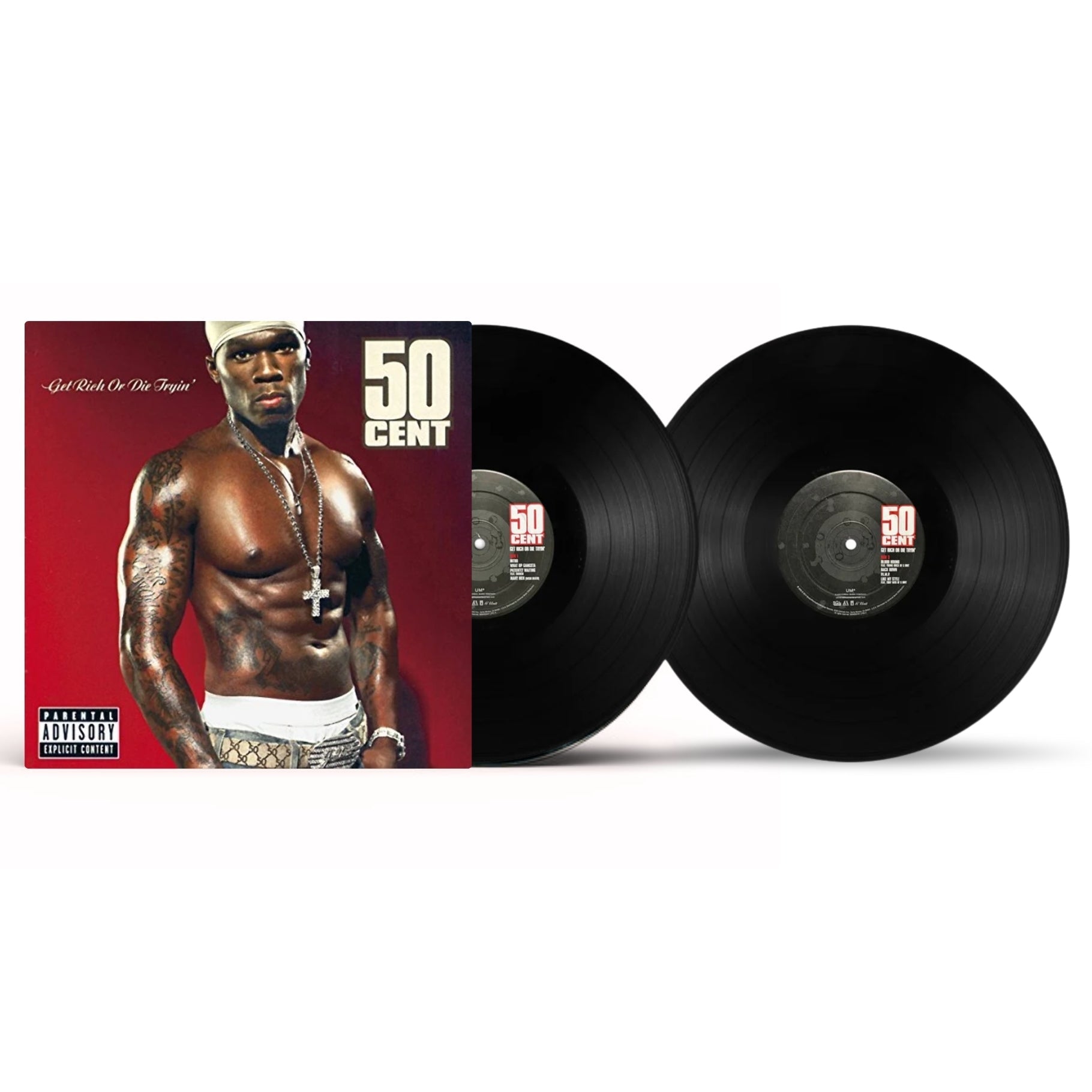 50 Cent - Get Rich Or Die Tryin' - Vinyl LP Record - Bondi Records