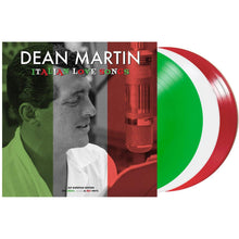 Load image into Gallery viewer, Dean Martin - Italian Love Songs - Green, White &amp; Red Vinyl LP Record
