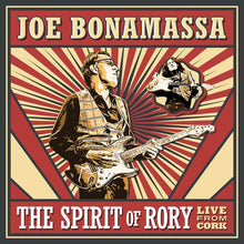 Load image into Gallery viewer, Joe Bonamassa - The Spirit Of Rory: Live From Cork - Red &amp; Black Marble Vinyl LP Record
