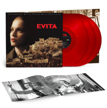 Load image into Gallery viewer, Madonna - Evita: The Complete Motion Picture Soundtrack - Red Vinyl LP Record
