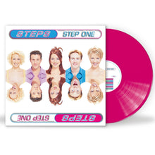Load image into Gallery viewer, Steps - Step One - Neon Magenta Vinyl LP Record
