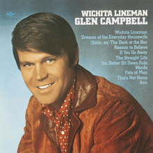 Load image into Gallery viewer, Glen Campbell - Wichita Lineman - Vinyl LP Record
