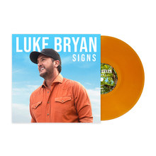 Load image into Gallery viewer, Luke Bryan - Signs - Orange Vinyl LP Record
