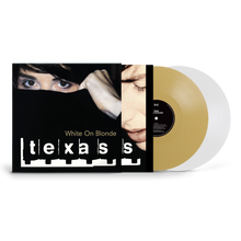 Load image into Gallery viewer, Texas - White On Blonde (30th Anniversary Edition) - White &amp; Gold Vinyl LP Record
