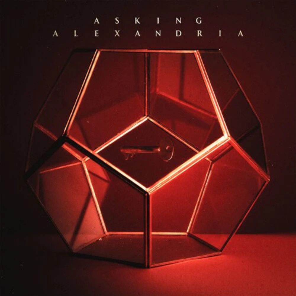 Asking Alexandria - Asking Alexandria - RSD Black Friday 2025 Red with Black and White Marble Vinyl LP Record