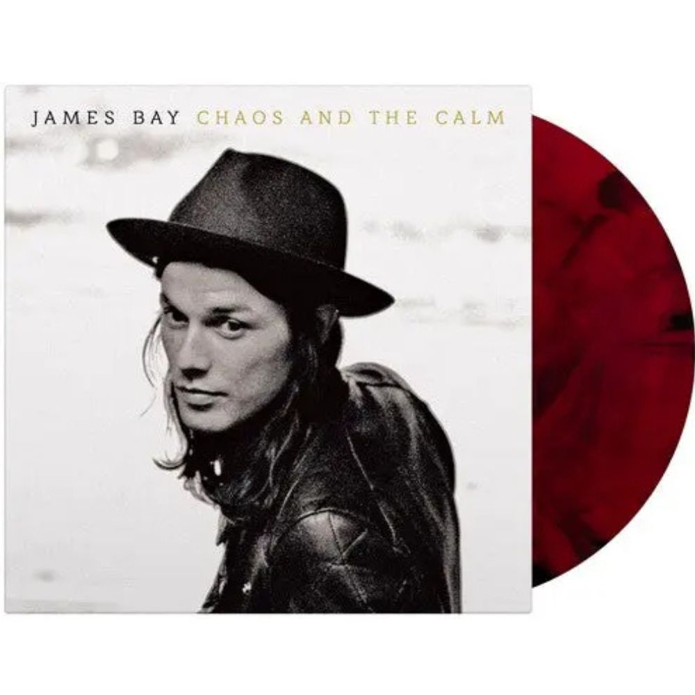 James Bay - Chaos And The Calm - RSD Black Friday 2025 Red and Black Marble Vinyl LP Record