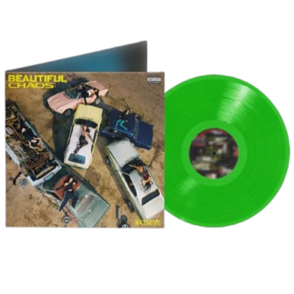 Katseye - Beautiful Chaos - Lime Vinyl LP Record