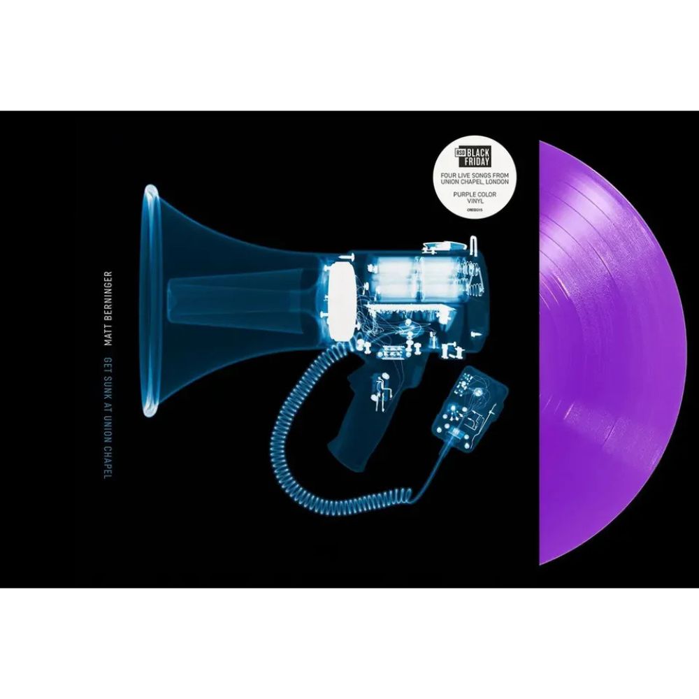 Matt Berninger - Get Sunk At Union Chapel: Live - RSD Black Friday 2025 Neon Violet Vynil LP Record