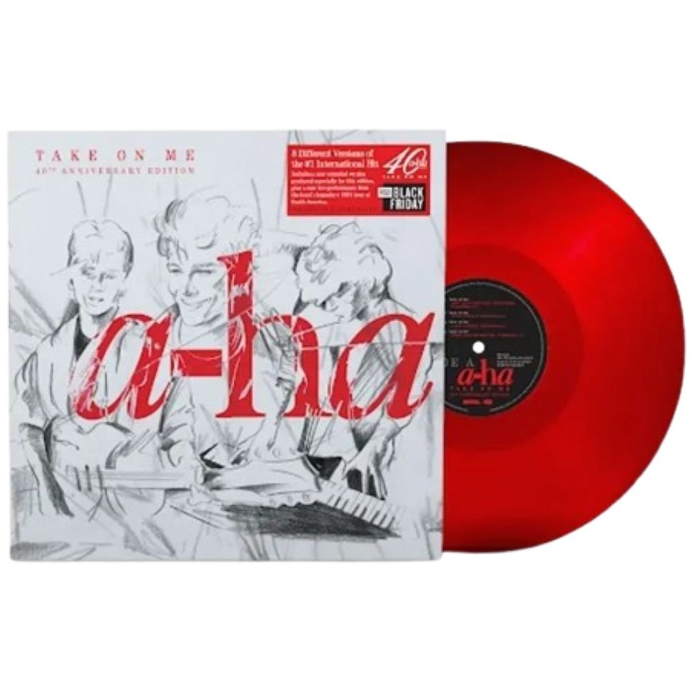 A - Ha - Take On Me Ep - RSD Black Friday 2025 Ruby Red Vinyl LP Record - Bondi Records