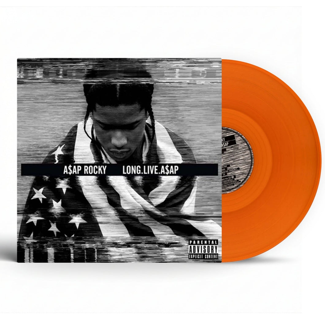 A$AP Rocky - Long.Live.A$AP - Orange Vinyl LP Record – Bondi Records