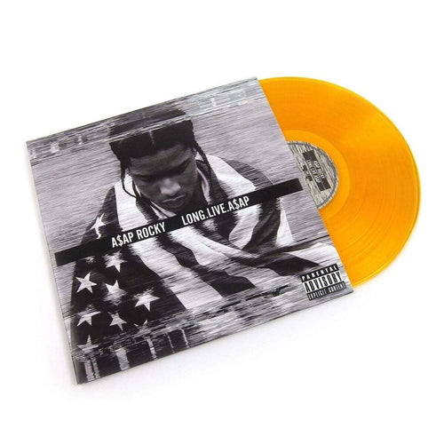 A$AP Rocky - Long.Live.A$AP - Orange Vinyl LP Record - Bondi Records