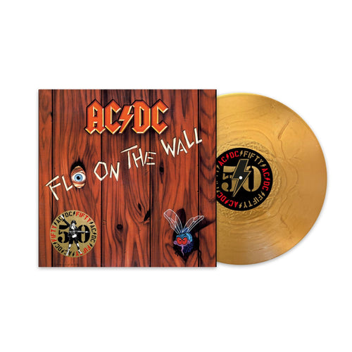 AC/DC - Fly On The Wall - Gold Vinyl LP Record - Bondi Records