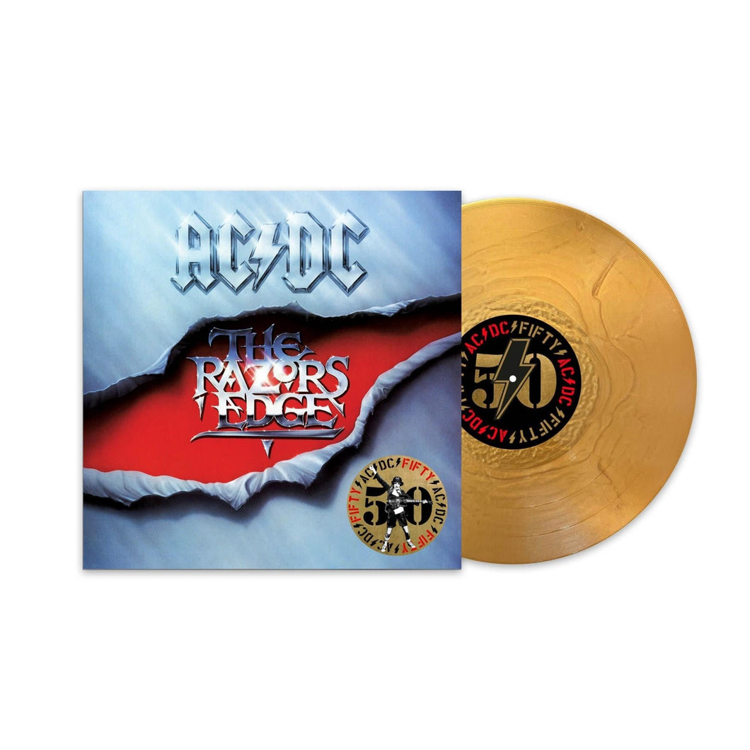 AC/DC - The Razors Edge - Gold Vinyl LP Record - Bondi Records