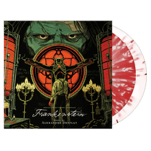 Load image into Gallery viewer, Alexandre Desplat – Frankenstein: Original Motion Picture Soundtrack - Red &amp; White Splatter Vinyl LP Record - Bondi Records
