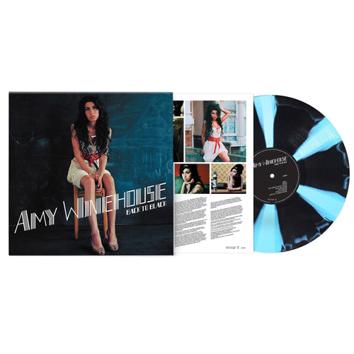 Amy Winehouse - Back To Black - Black & Blue Vinyl LP Record - Bondi Records