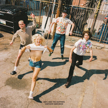 Load image into Gallery viewer, Amyl and The Sniffers - Cartoon Darkness - Drowning In It Blue Marble Vinyl LP Record - Bondi Records
