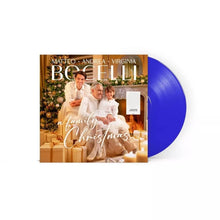 Load image into Gallery viewer, Andrea Bocelli - A Family Christmas - Blue Vinyl LP Record - Bondi Records
