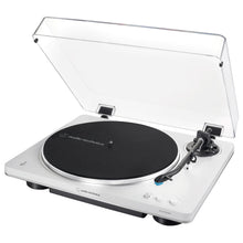 Load image into Gallery viewer, Audio - Technica LP70XBT Fully Automatic Bluetooth Turntable (White/Silver) - Bondi Records
