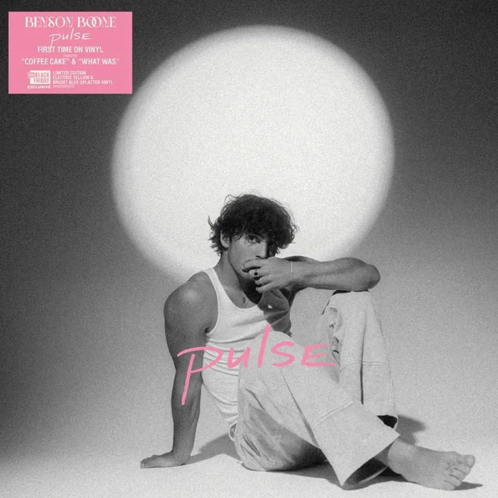 Benson Boone - Pulse - Yellow and Blue Vinyl LP Record - Bondi Records