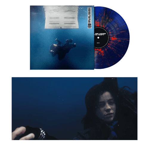 Billie Eilish - Hit Me Hard And Soft - Anniversary Dark Blue & Orange Splatter Vinyl LP Record - Bondi Records